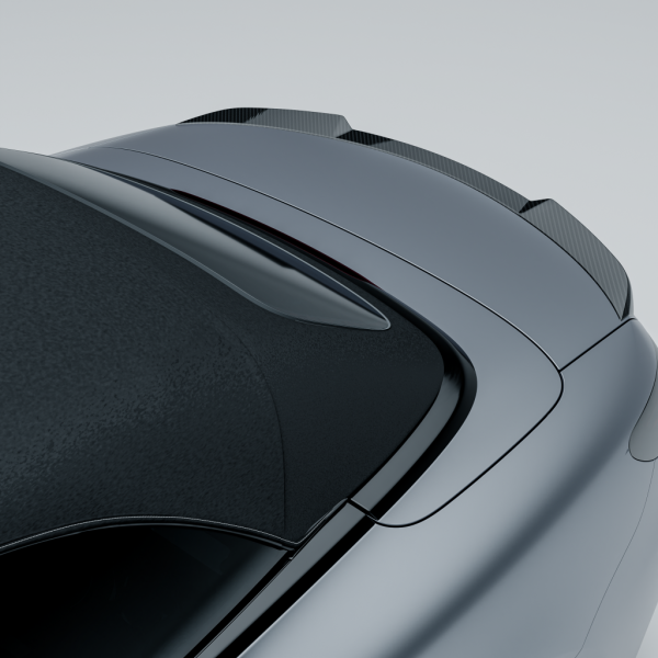 Bagageluckespoiler i pre-preg carbon för Mercedes-Benz E-klass A238 AMG 2017–2023