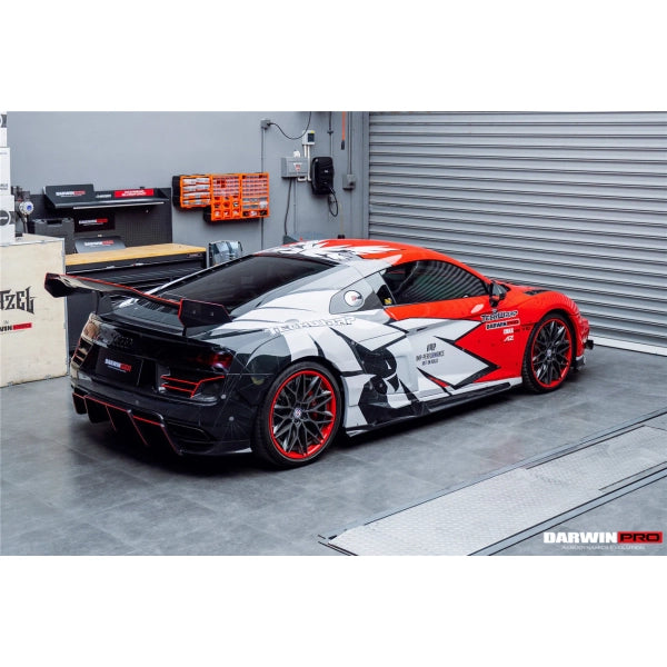 Bakre stötfångare i pre-preg carbon för Audi R8 Gen 2 Coupé 2016–2025