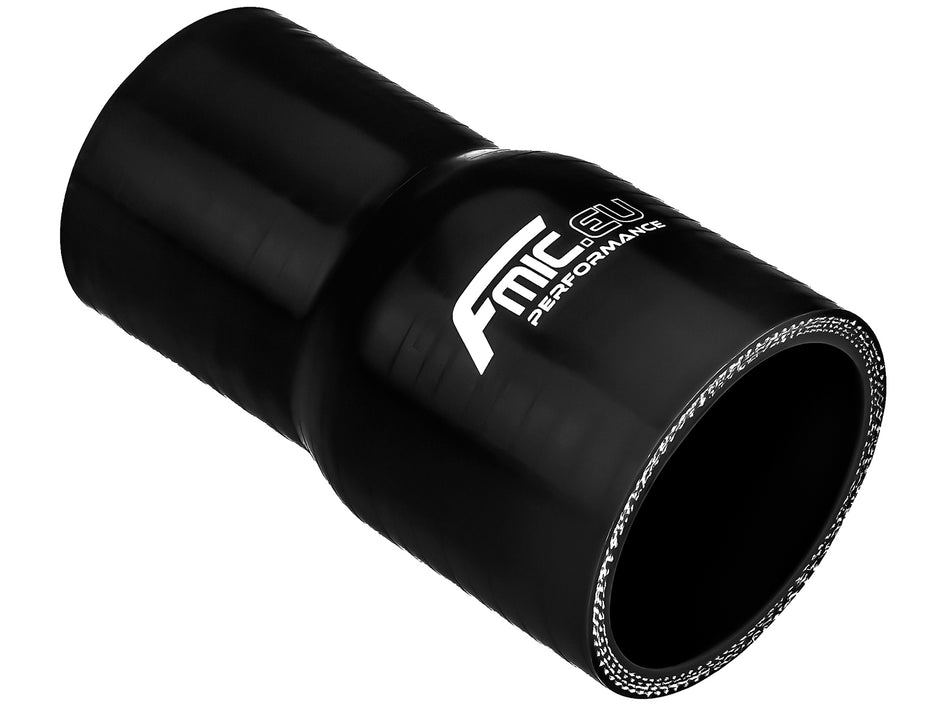 FMIC Rak silikonreducering 32/38 mm Svart – bild 2