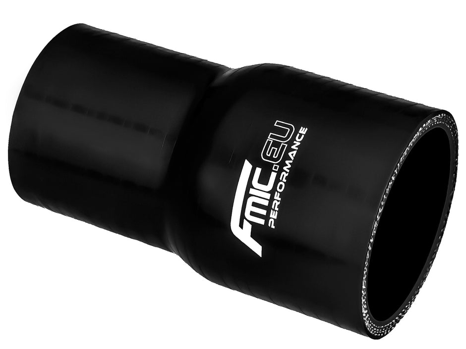 FMIC Rak silikonreducering 48/57 mm Svart