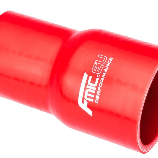 FMIC Rak silikonreducering 83/95 mm – Röd