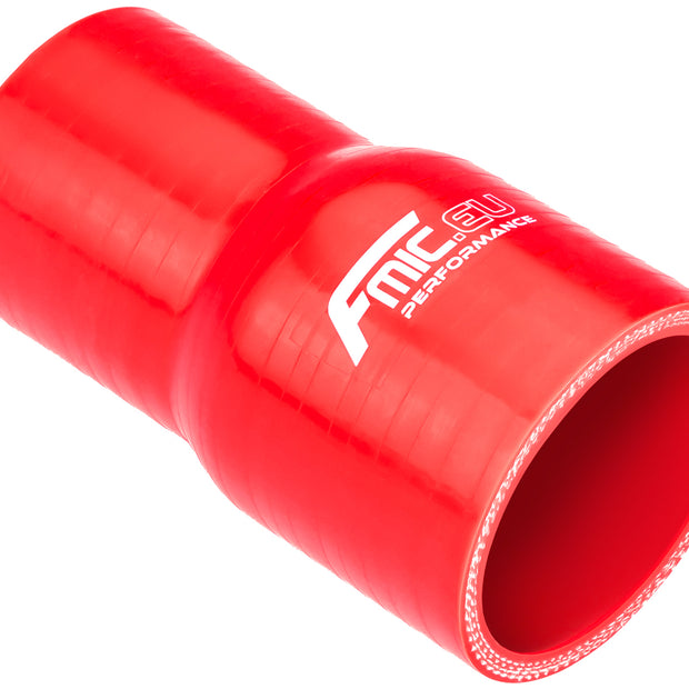 FMIC Rak silikonreducering 83/95 mm – Röd
