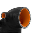 Mishimoto Insugsslang i silikon 89 mm BMW E36 325i / 328i / M3 (1992–1999) Svart – bild 2