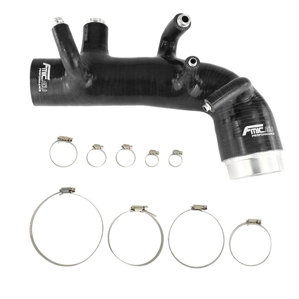 FMIC.EU Turbo inlet-slang (TIP) i silikon – Subaru Impreza GDB EJ20 WRX STI MK7–8 (Svart)