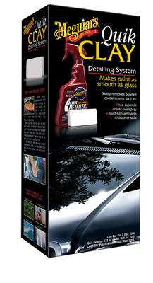 Meguiar's Quik Clay Detailing System – claybar-kit med Quick Detailer