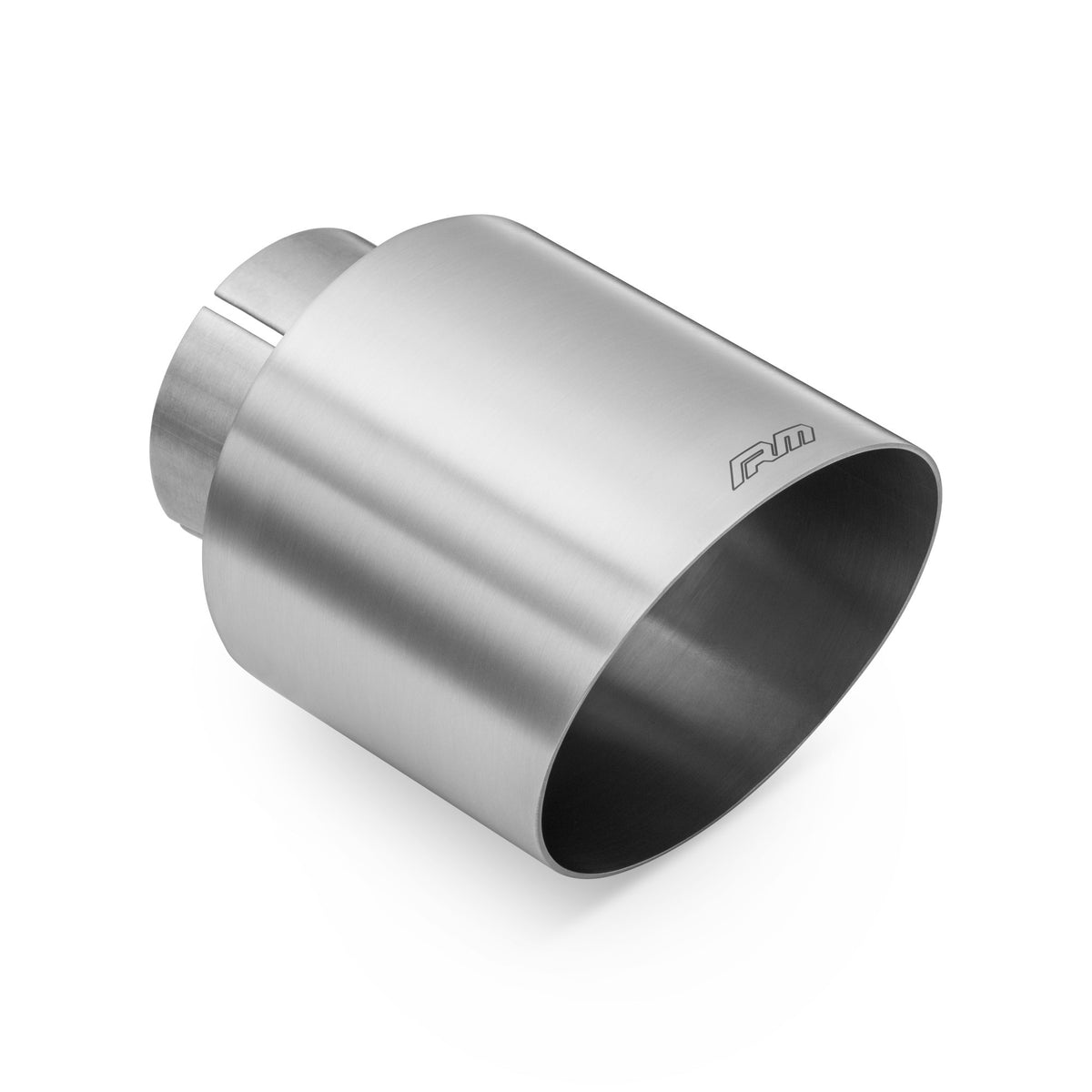 RM Motors satin Rostfritt stål cut end KSCS