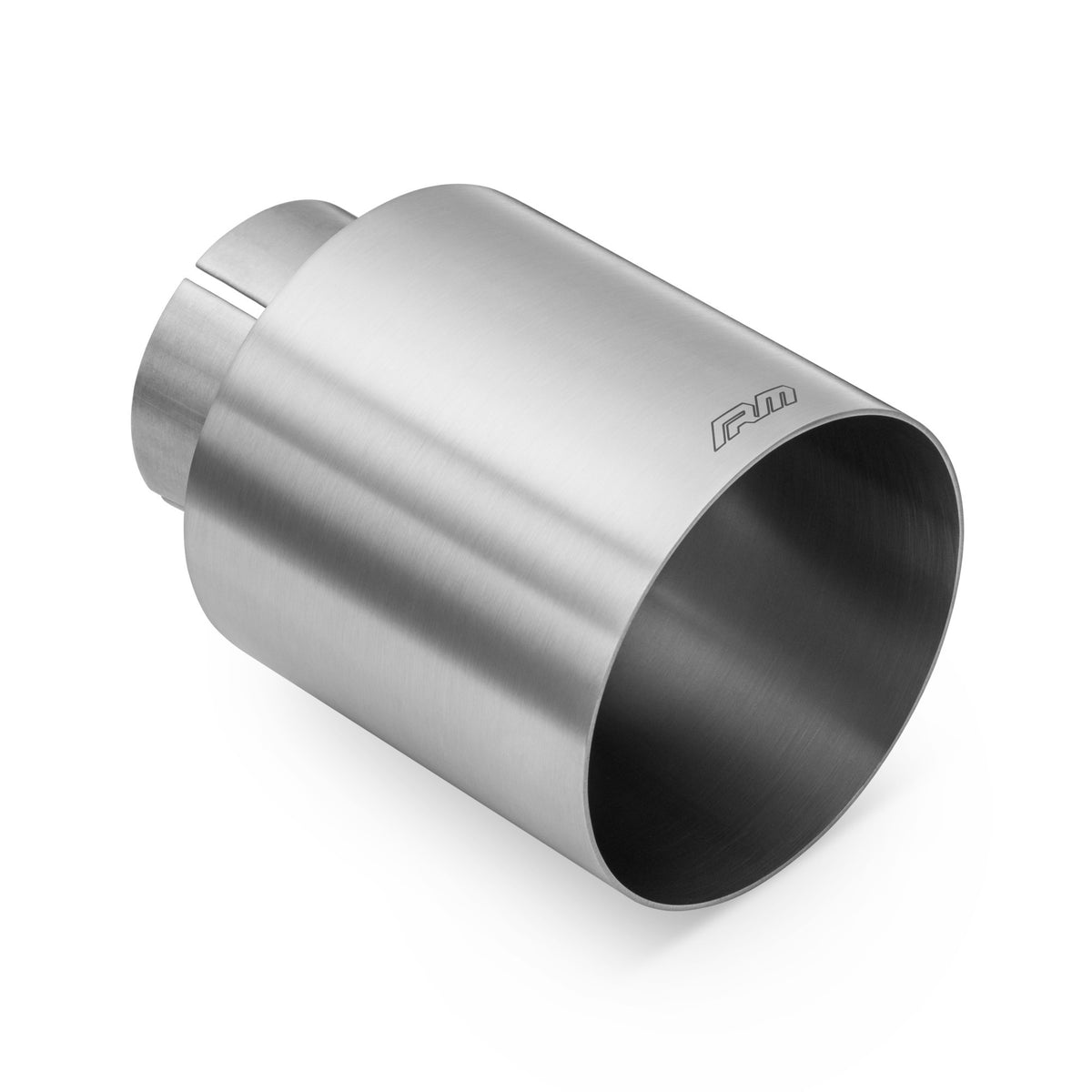 RM Motors satin Rostfritt stål tip KPCS