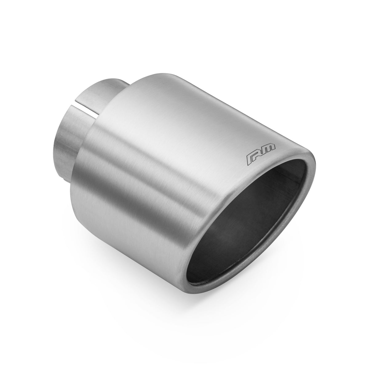 RM Motors satin Rostfritt stål tip KSZS