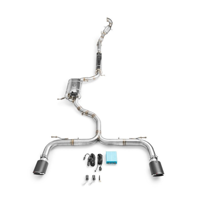Complete Avgassystem for Volskwagen Golf 7 VII GTI with sport catalyst