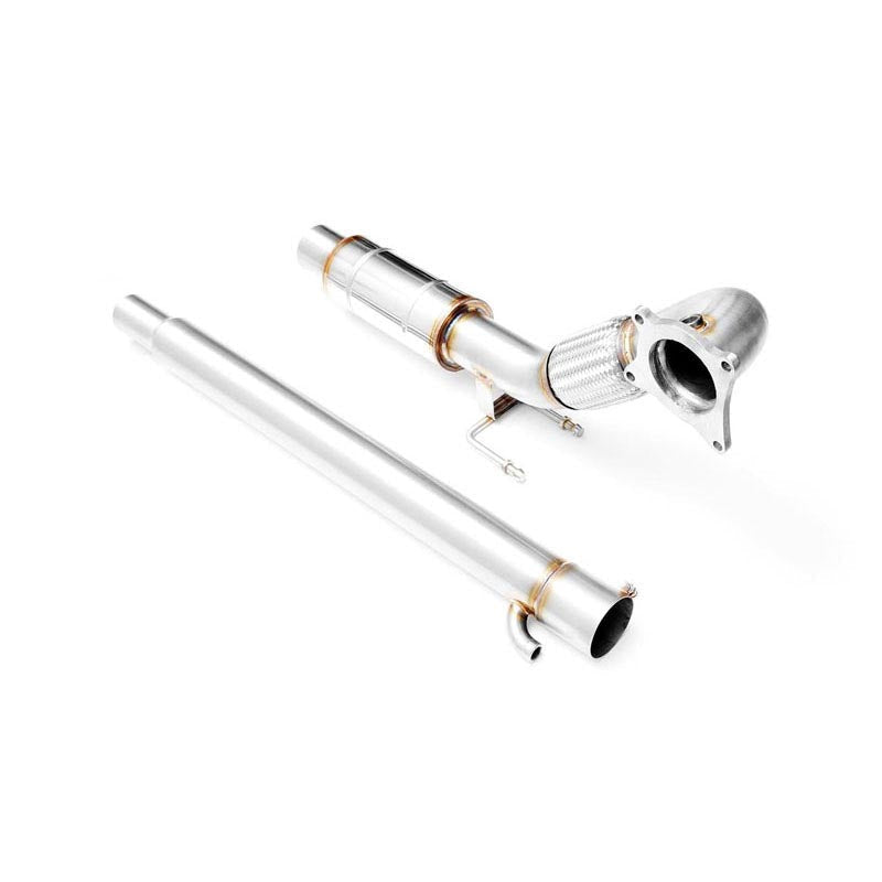 Downpipe AUDI A3 8P 1.8, 2.0 TFSI + Ljuddämpare RM Motors