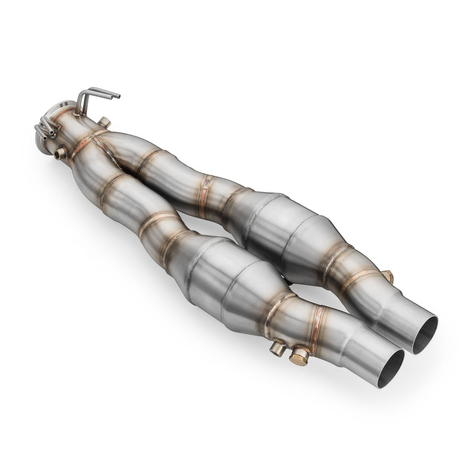 Downpipe AUDI RS3 8Y 2.5 TFSI with heat shield RM Motors
