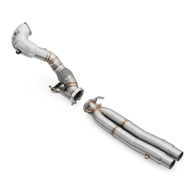 Downpipe AUDI RSQ3 2.5 TFSI with heat shield RM Motors
