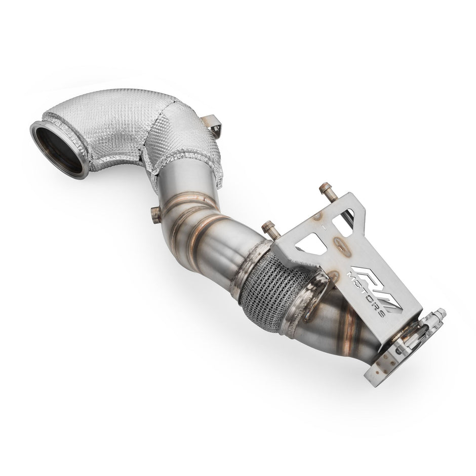 Downpipe AUDI TTRS 2.5 TFSI with heat shield RM Motors