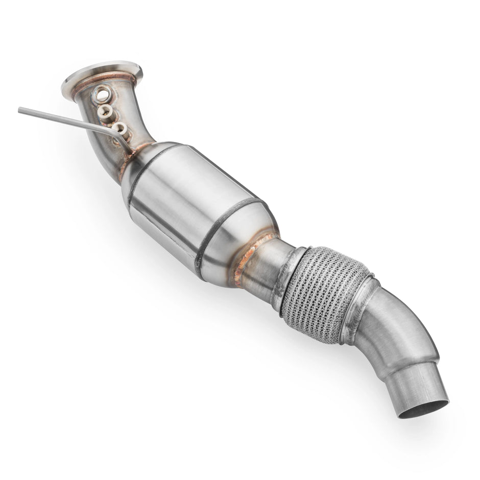 Downpipe BMW E70 X5 30d M57N2 + Ljuddämpare RM Motors