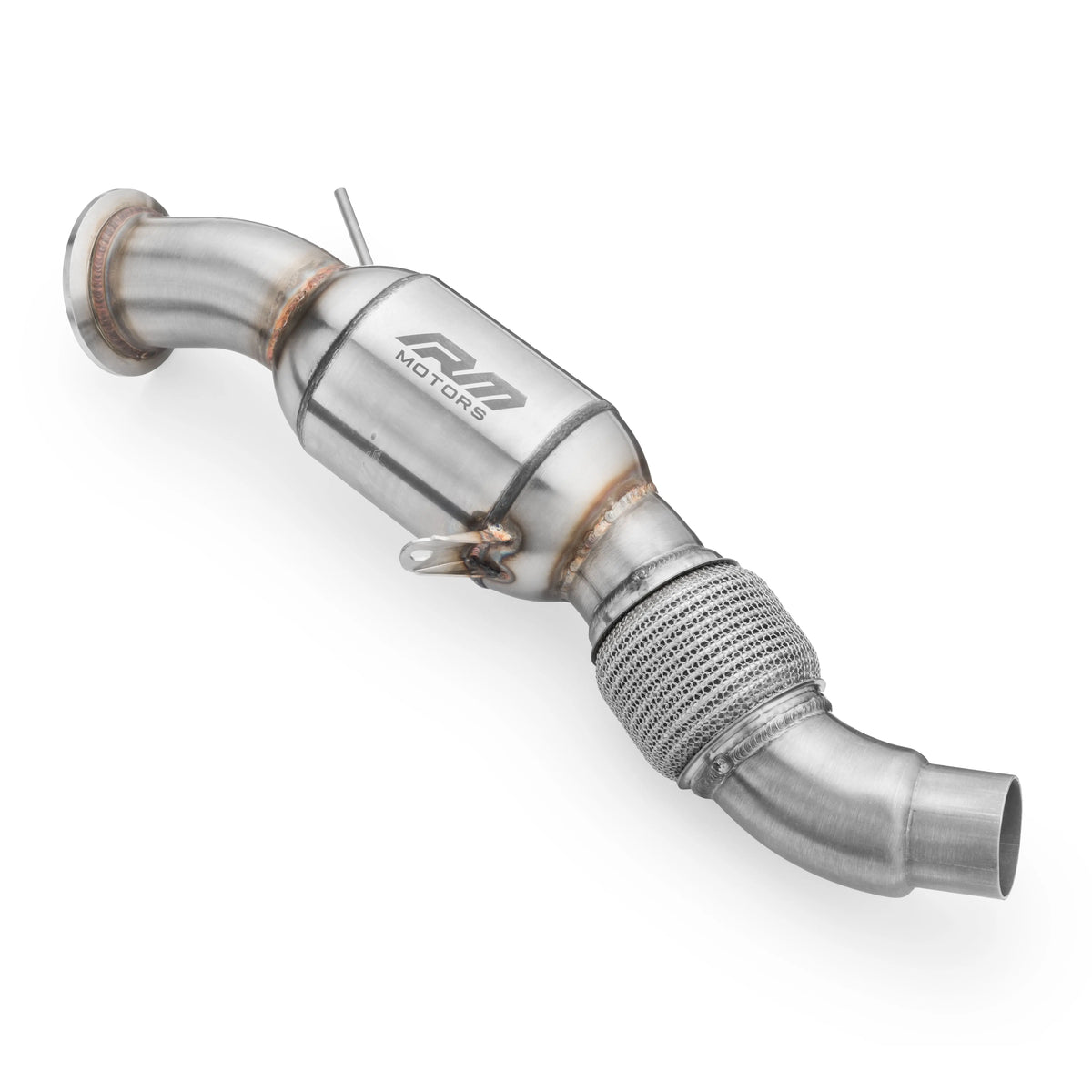 Downpipe BMW E83 X3 30d M57N2 + Ljuddämpare RM Motors