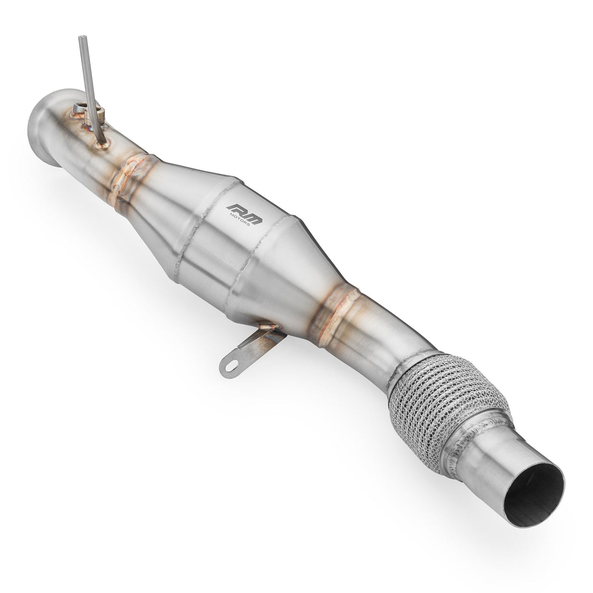 Downpipe BMW E90, E91, E92, E93 316d, 318d, 320d N47 + CATALYTIC CONVERTER RM Motors