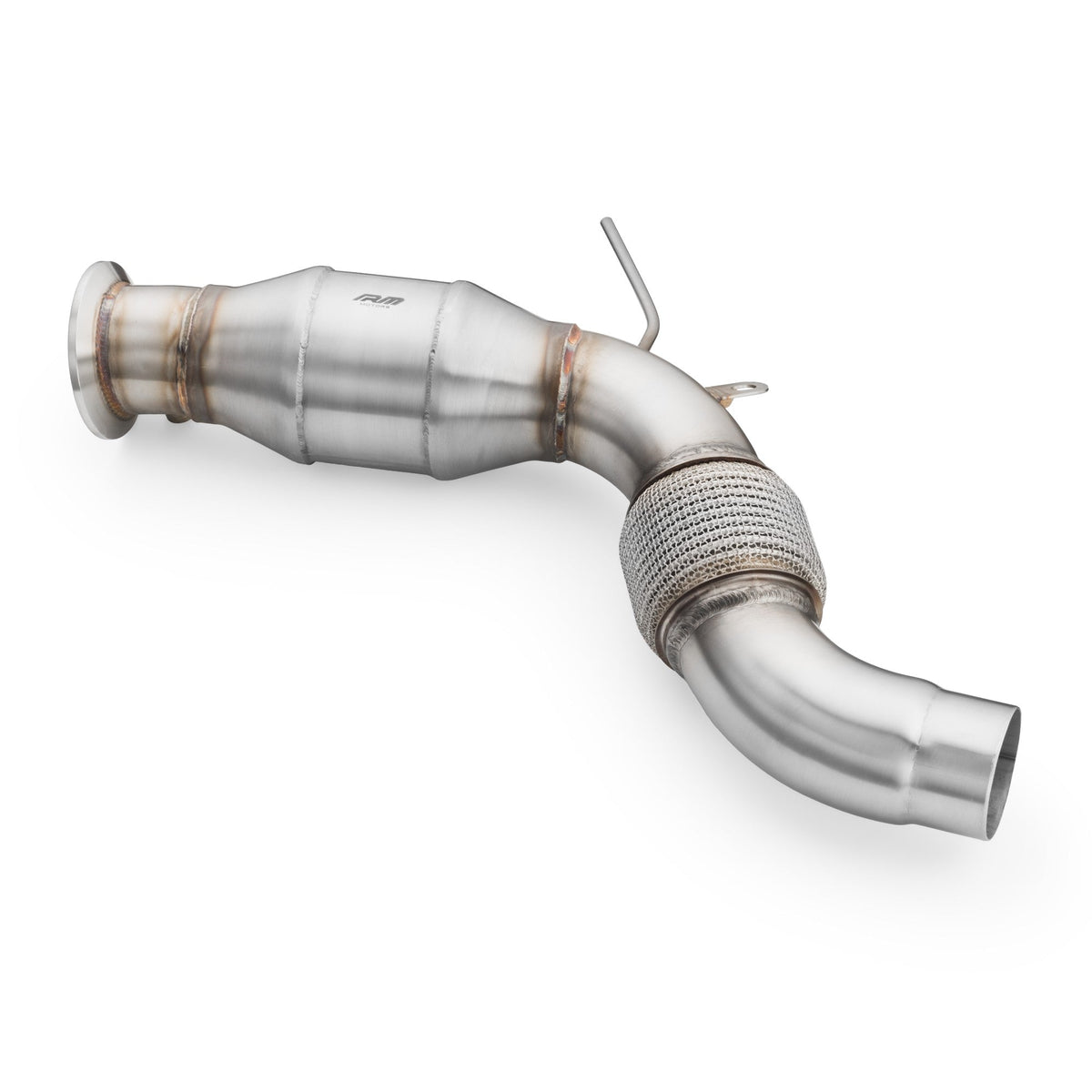 Downpipe BMW F01, F02 730d/dx, 740d/dx N57, N57N, N57S with catalyst RM Motors
