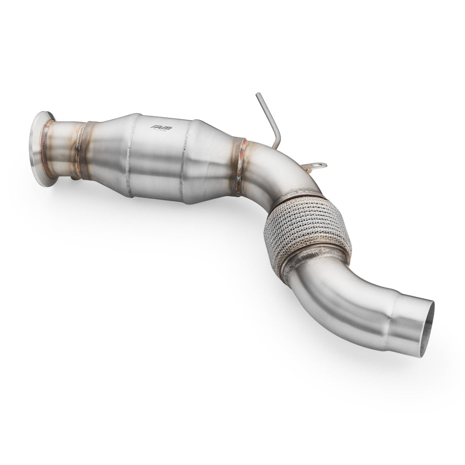 Downpipe BMW F32, F33, F36 430d/dx, 435dx N57N, N57Z with Ljuddämpare RM Motors