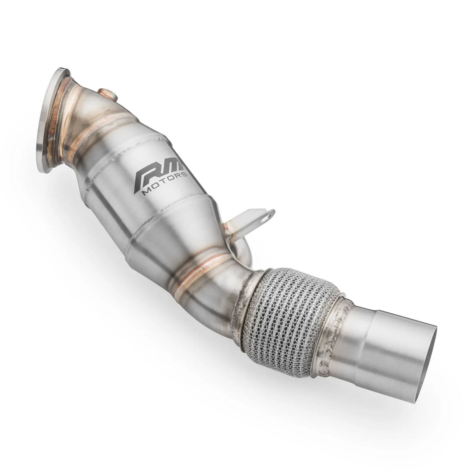 Downpipe BMW F32, F33, F36 LCI 420i, 420ix, 430i, 430ix B48 + Ljuddämpare RM Motors