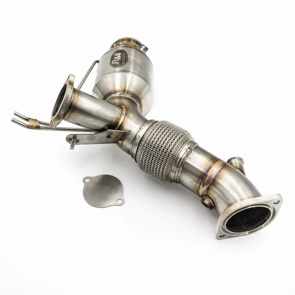 Downpipe BMW G30 540d B57 +CATALYST HJS 200 cpsi EURO 6 RM Motors