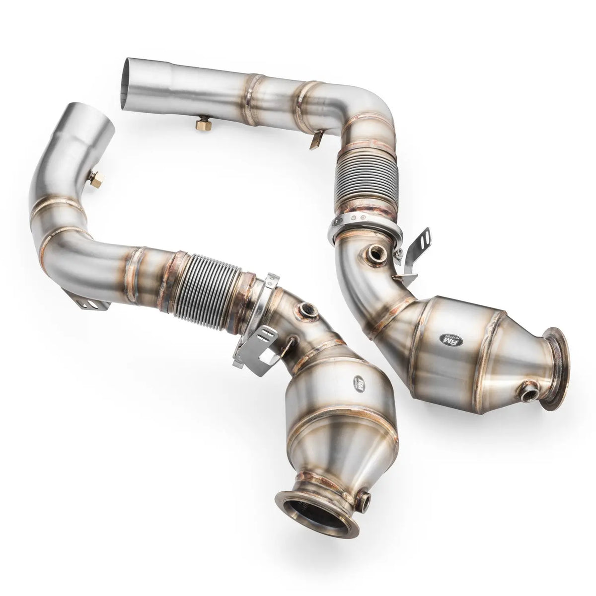 Downpipe BMW M5 F90 + CATALYST HJS 300 cpsi EURO 6 RM Motors