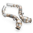 Downpipe BMW M5 F90 + CATALYST HJS 300 cpsi EURO 6 RM Motors