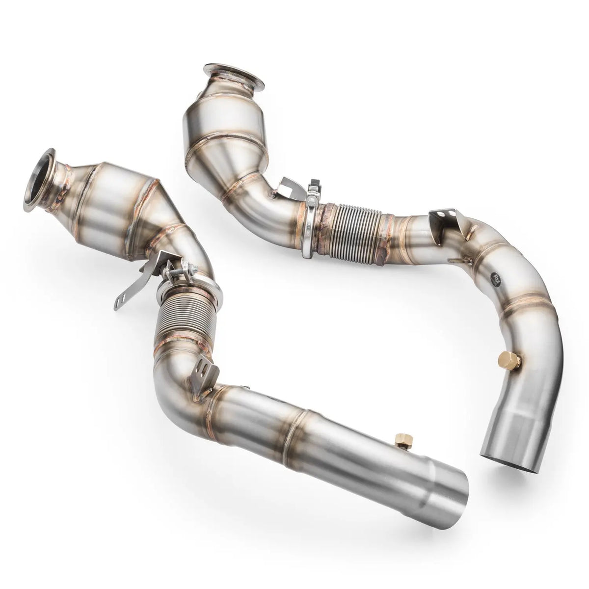 Downpipe BMW M5 F90 + CATALYST HJS 300 cpsi EURO 6 RM Motors