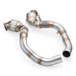 Downpipe BMW M5 F90 + CATALYST HJS 300 cpsi EURO 6 RM Motors