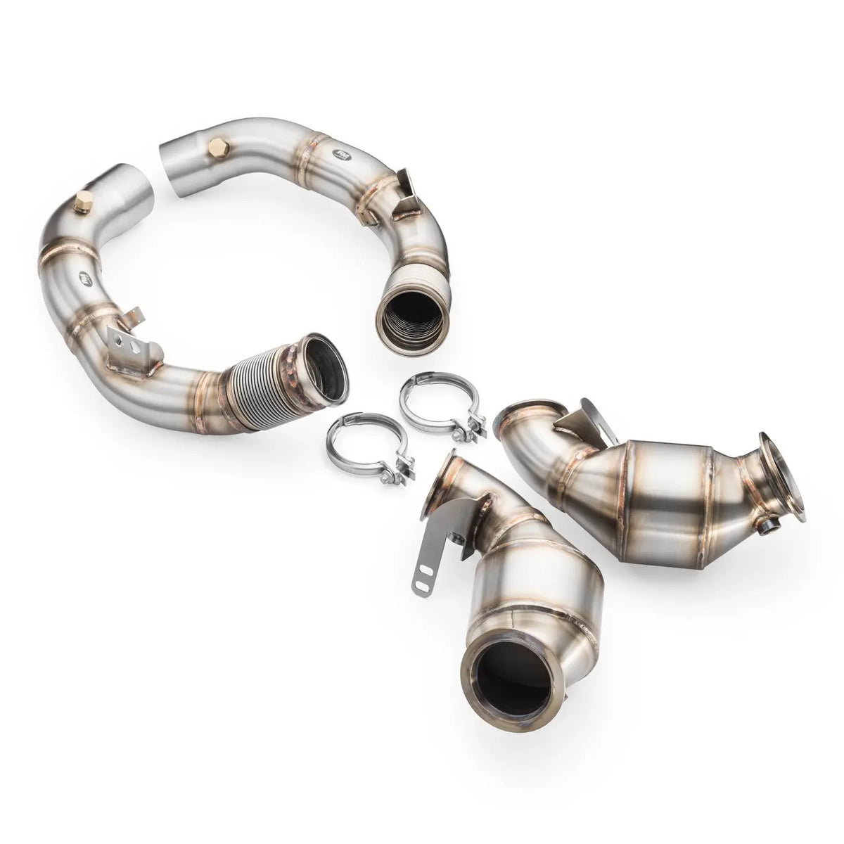 Downpipe BMW M5 F90 + CATALYST HJS 300 cpsi EURO 6 RM Motors