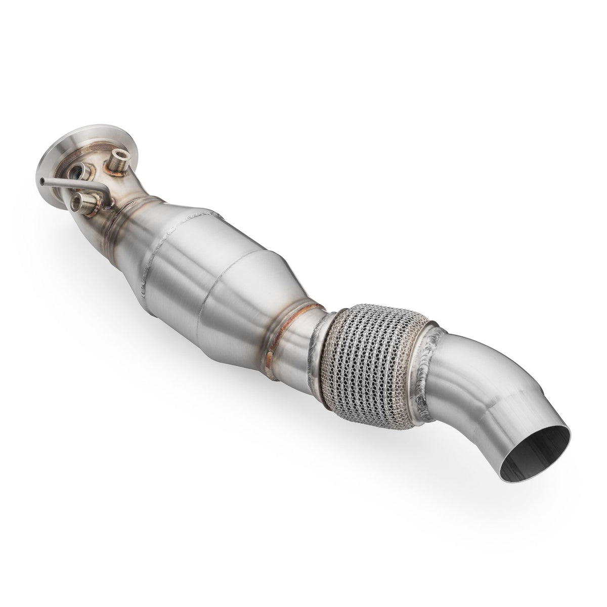 Downpipe BMW X6 E71 35d M57N2 +Ljuddämpare RM Motors
