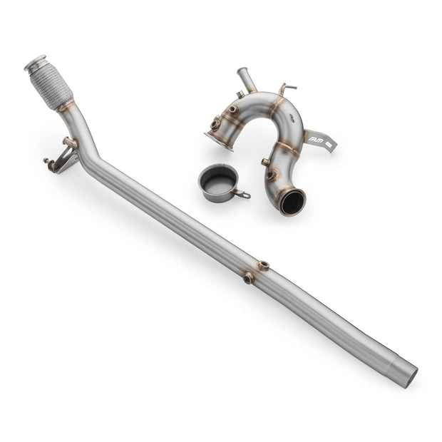 Downpipe+ DPF OFF set Volkswagen Golf VIII 2.0 TDI GTD +heat shield RM Motors