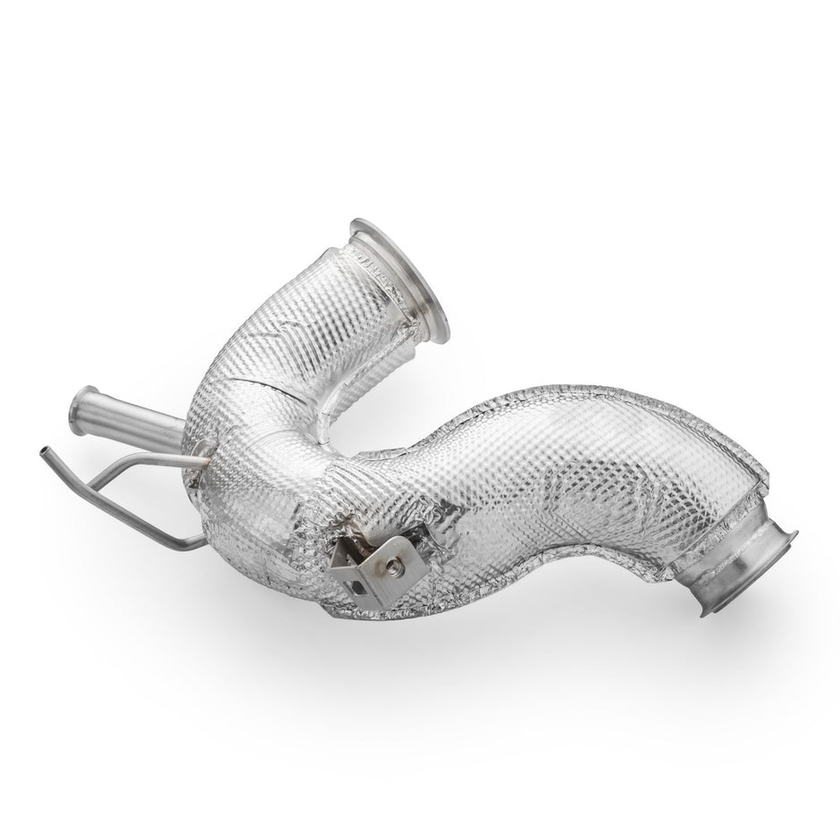 Downpipe+ DPF OFF set Volkswagen Golf VIII 2.0 TDI GTD +heat shield RM Motors