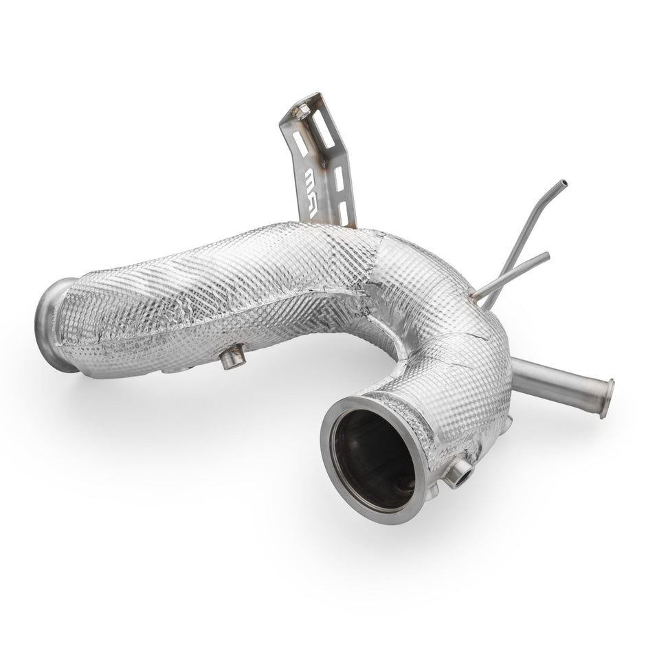 Downpipe+ DPF OFF set Volkswagen Golf VIII 2.0 TDI GTD +heat shield RM Motors