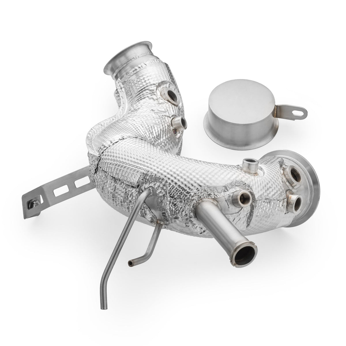 Downpipe+ DPF OFF set Volkswagen Golf VIII 2.0 TDI GTD +heat shield RM Motors