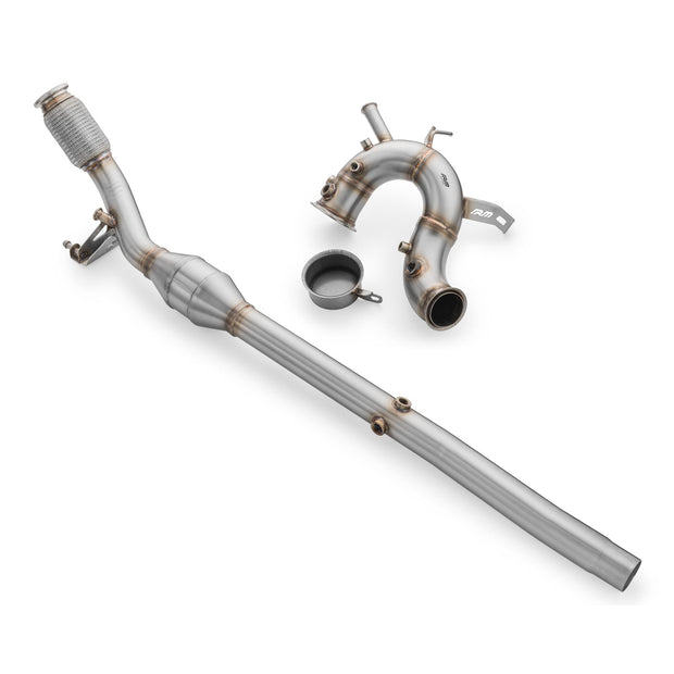 Downpipe+ DPF OFF set Volkswagen Golf VIII 2.0 TDI GTD +heat shield RM Motors
