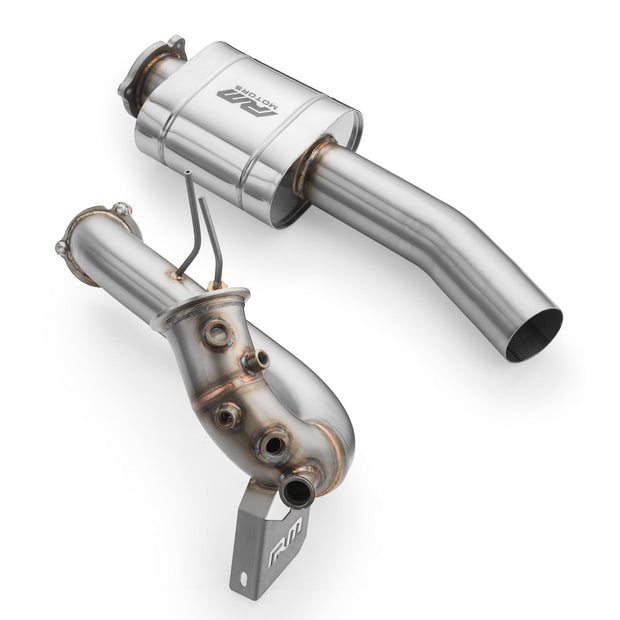Downpipe set AUDI A6 S6 / Avant / Sportback / Avant Quattro 3.0 TDI +heat shield RM Motors