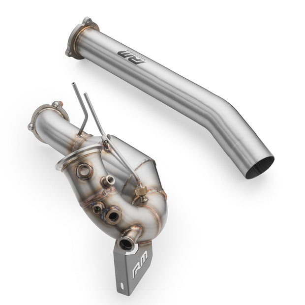 Downpipe set AUDI A6 S6 / Avant / Sportback / Avant Quattro 3.0 TDI +heat shield RM Motors