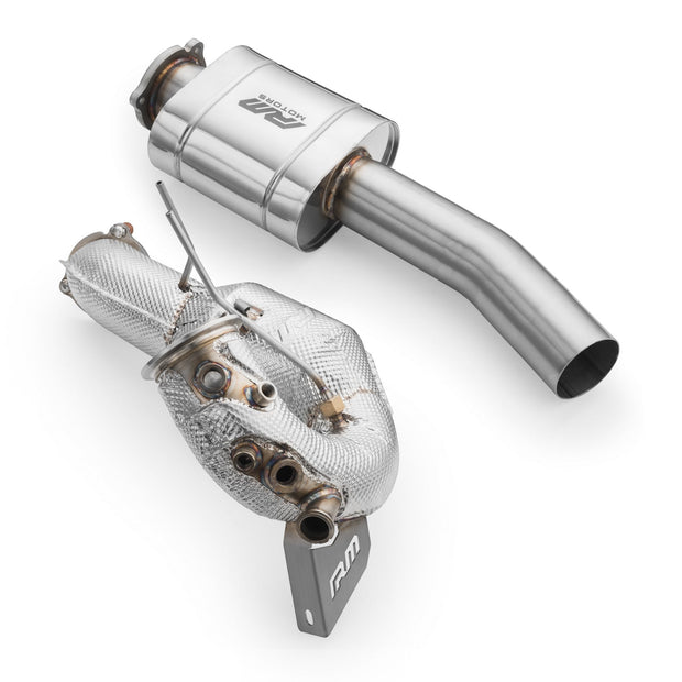 Downpipe set AUDI A6 S6 / Avant / Sportback / Avant Quattro 3.0 TDI +heat shield RM Motors