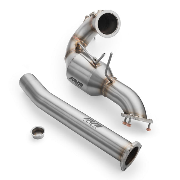 Downpipe set AUDI A6 S6 / Avant / Sportback / Avant Quattro 3.0 TDI +heat shield RM Motors