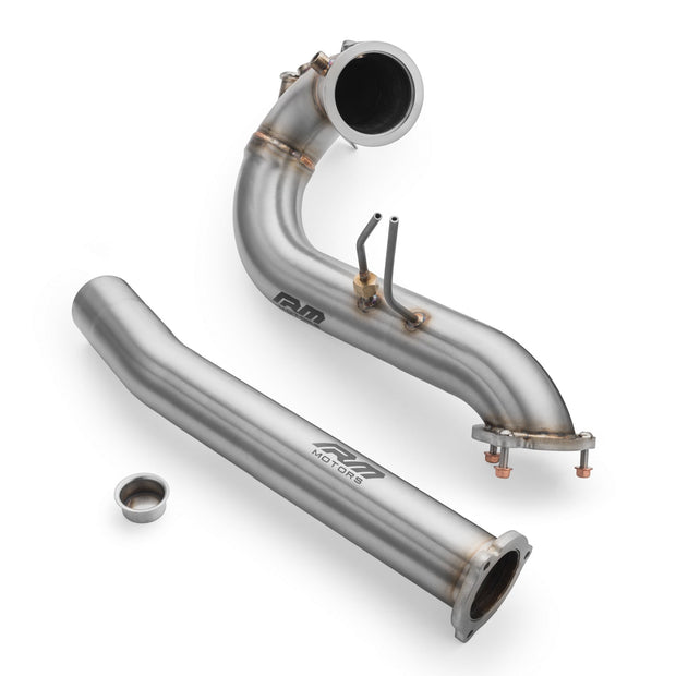 Downpipe set AUDI A6 S6 / Avant / Sportback / Avant Quattro 3.0 TDI +heat shield RM Motors