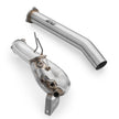Downpipe set AUDI A7 Sportback 3.0 TDI +heat shield RM Motors