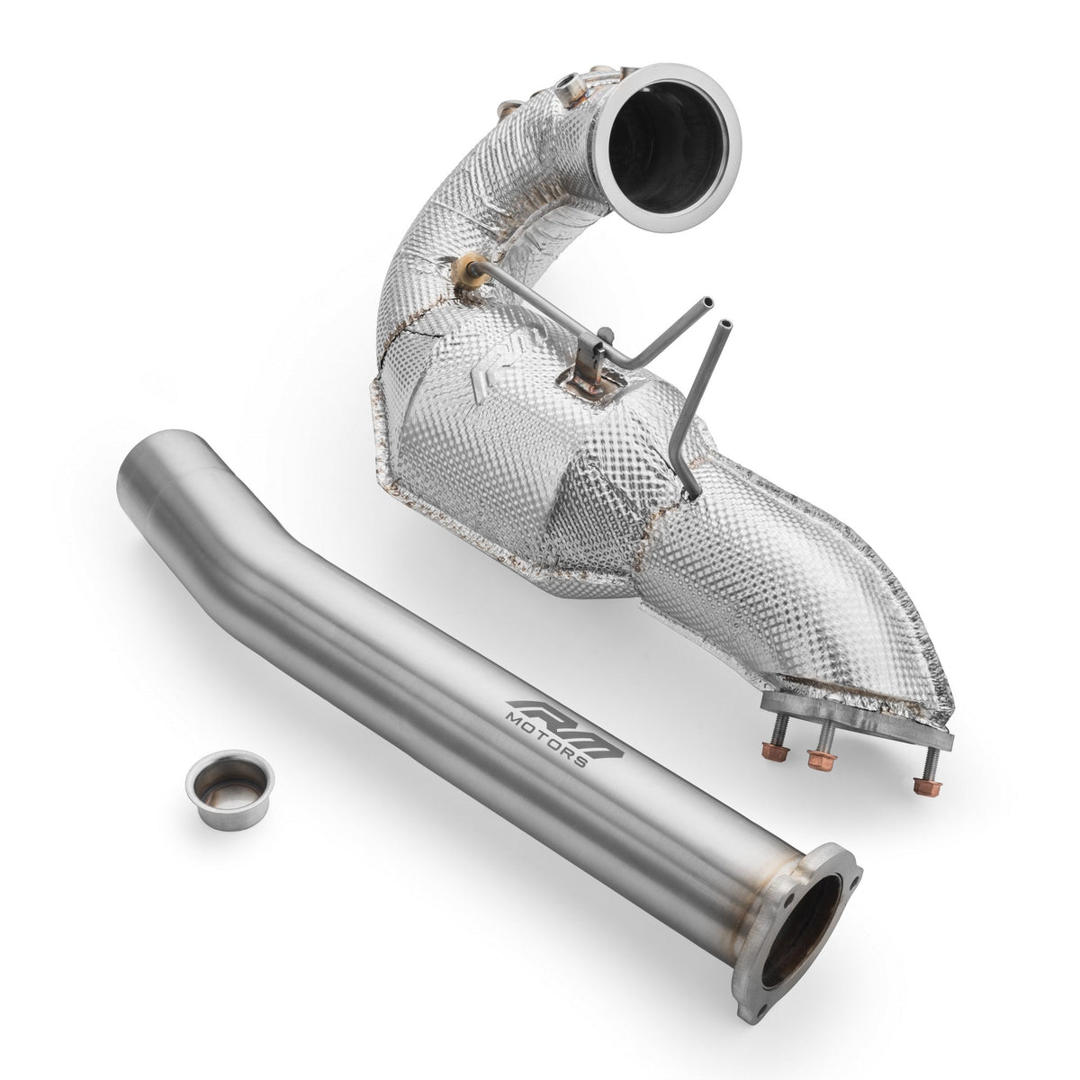 Downpipe set AUDI A7 Sportback 3.0 TDI +heat shield RM Motors