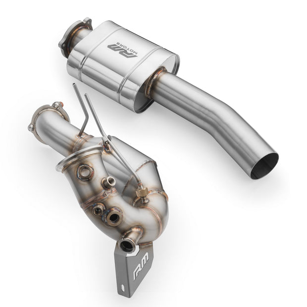 Downpipe set AUDI A8 S8 / Quattro 3.0 TDI +heat shield RM Motors
