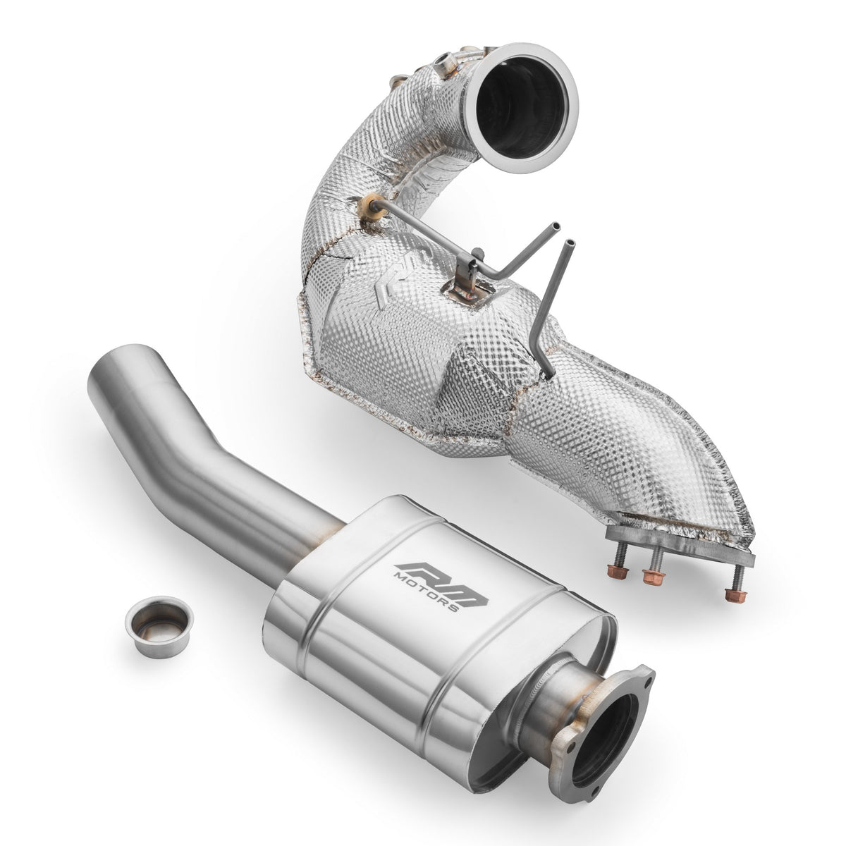 Downpipe set AUDI A8 S8 / Quattro 3.0 TDI +heat shield