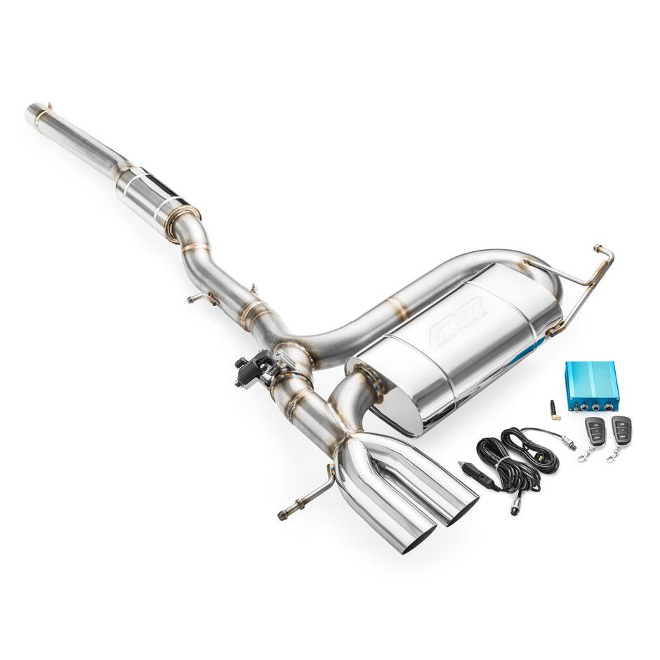 Catback - middle and end Ljuddämpare AUDI TT 8N 1.8T RM Motors