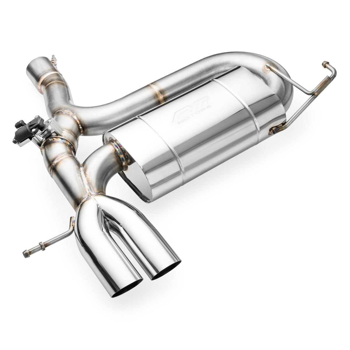 Catback - middle and end Ljuddämpare AUDI TT 8N 1.8T RM Motors