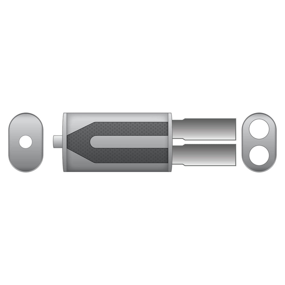 RM Motors Universal E101 elliptisk ljuddämpare – bild 6