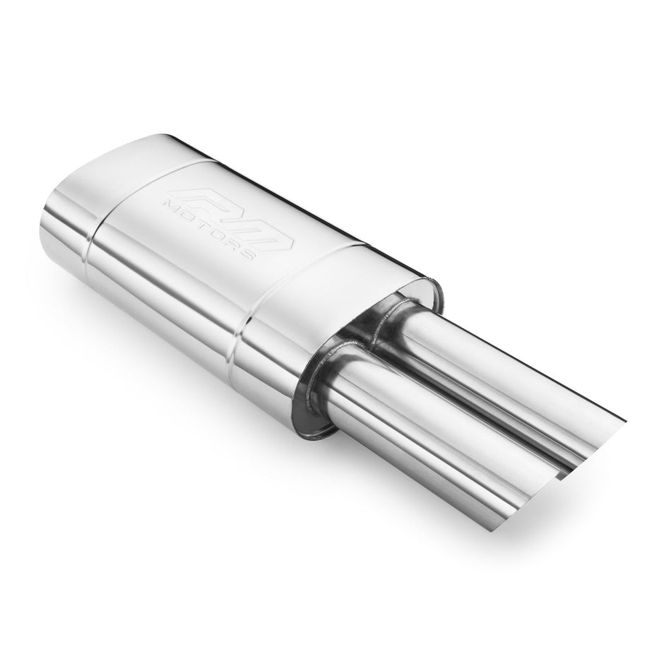 RM Motors Universal E105 elliptisk ljuddämpare