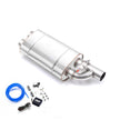 Set of straight-through silencers with Vacuum Valve EV03
