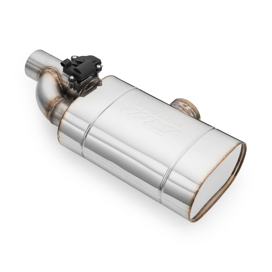 Transversal Ljuddämpare with electric valve EV04